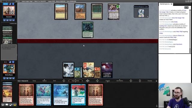 PERFECT FIT FOR SPLINTER TWIN! Faerie Mastermind Legacy Splinter Twin MTG смотреть онлайн