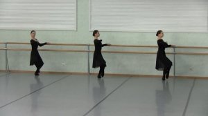 Народный танец - экзамен. Каблучная. Фондю.