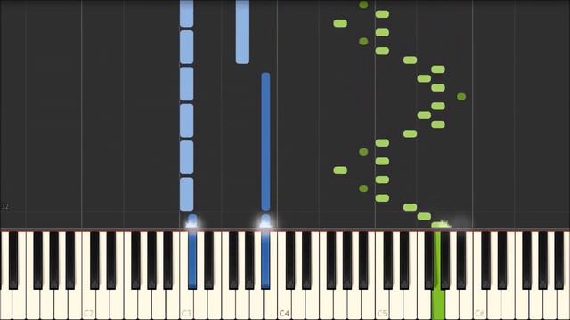The Four Seasons - Winter - Antonio Vivaldi [Piano Tutorial] (Synthesia) смотреть онлайн