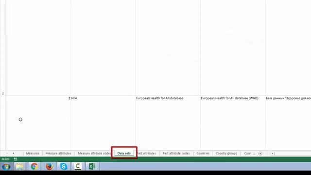 How to download WHO/Europe DW metadata in excel format смотреть онлайн