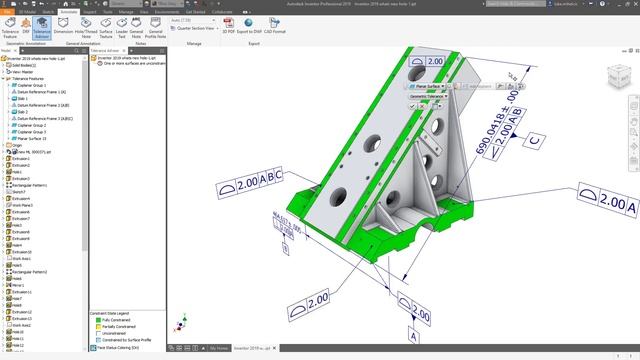 Inventor 2019 What's New: MBD Enhancements смотреть онлайн