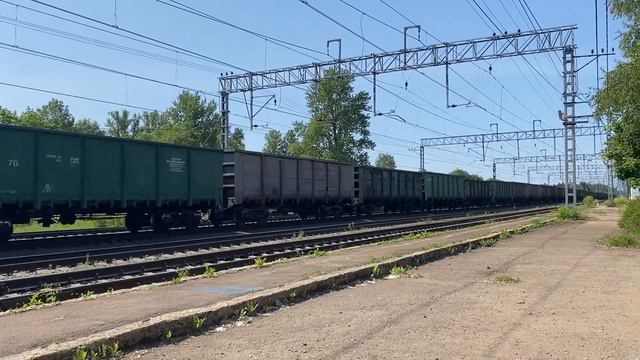 3ЭС4К-007 пролетает Волосово смотреть онлайн