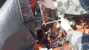 замена датчика температуры масла на т25