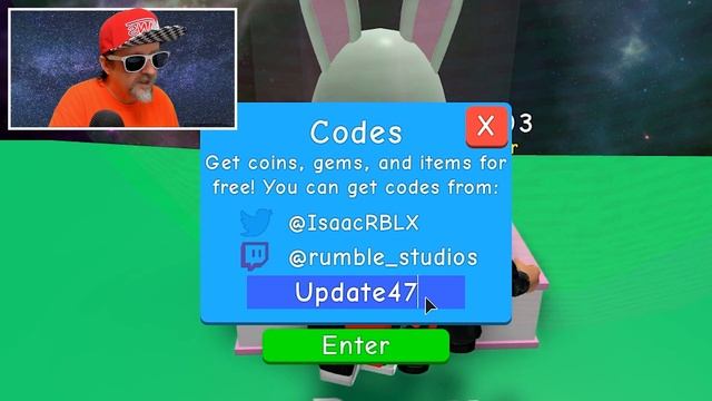 EASTER UPDATE 47 - NEW BUBBLE GUM SIMULATOR CODES - Roblox смотреть онлайн