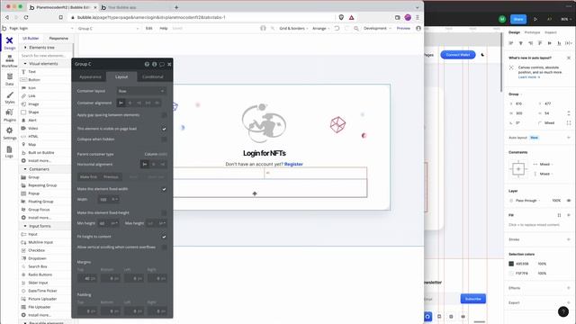 How to Build an NFT Marketplace Login with Figma & Bubble.Io | Bubble.io Tutorials | Planet No Code смотреть онлайн
