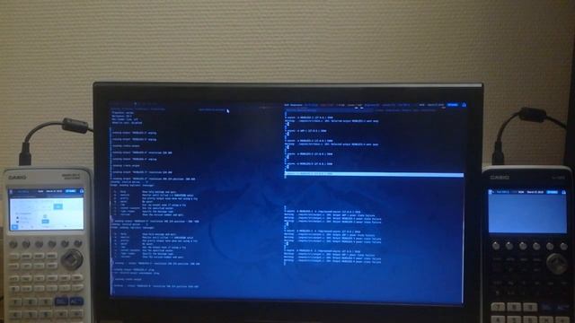 Using CASIO graphing calculators as external monitors смотреть онлайн