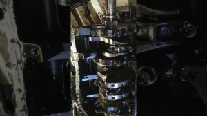 Стук в двигателе 4D56 , D4BF и т.п. Hyndai H200 , H100, H1 Mitsubishi. Лопнул коленчатый вал.
