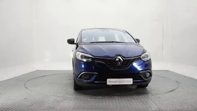 Renault Scenic Iconic Blue Cosmos blue + Black Roof смотреть онлайн