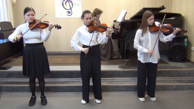 Трио Наместникова Дарья 13л Малухина Виктория 15л Громова Ксения 14л Сергачская ДШИ Шостакович Валь