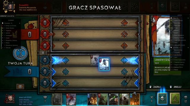 Gwint - Arena #1/E5 - Krowa For The Win смотреть онлайн