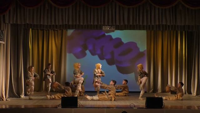 Хореографический коллектив Нюанс -по лесочку в лапоточках смотреть онлайн