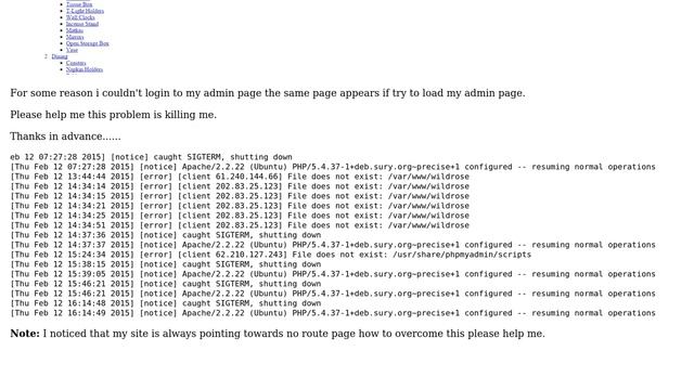 Deleting var/cache folder loads the webpage with only category links and always pointing to no... смотреть онлайн