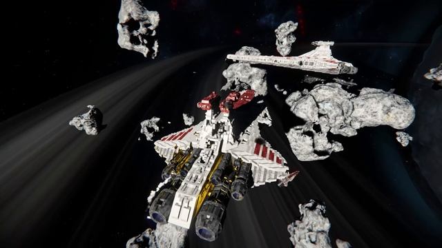 REPUBLIC AMBUSH - Epic Space Engineers - Star Wars Battles смотреть онлайн
