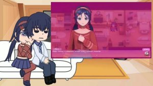 реакция MiSide на Valera ghoster//Переехал в аниме//часть 1//