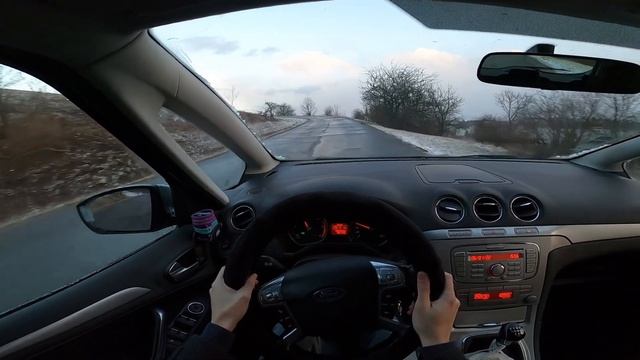 2008 Ford S-MAX 2.0 TDCi POV Test Drive смотреть онлайн