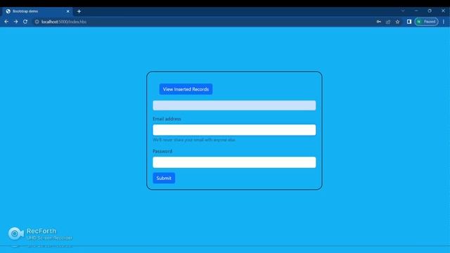 Nodejs Database (mongodb) Project смотреть онлайн
