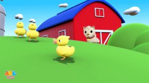 Песенки для малышей - Пять Утят | Канал для малышей | Учимся считать | Five Little Ducks