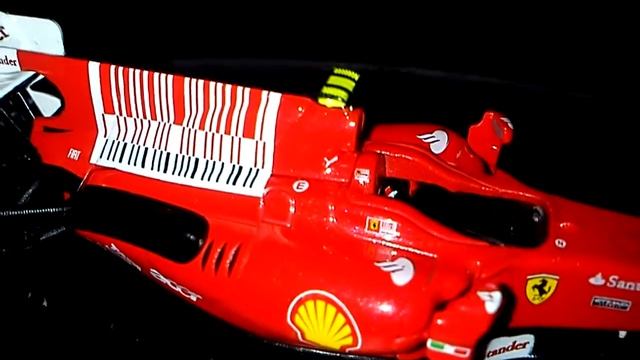 FERRARI F10 Fernando Alonso a escala 1/43 смотреть онлайн