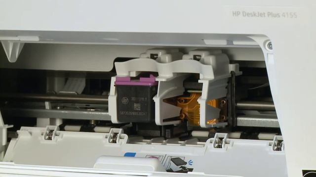 Замена картриджей с чернилами | Принтеры серии HP DeskJet 2700 и DeskJet Plus 4100 | HP смотреть онлайн