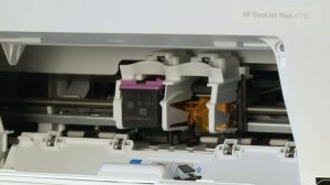 Замена картриджей с чернилами | Принтеры серии HP DeskJet 2700 и DeskJet Plus 4100 | HP