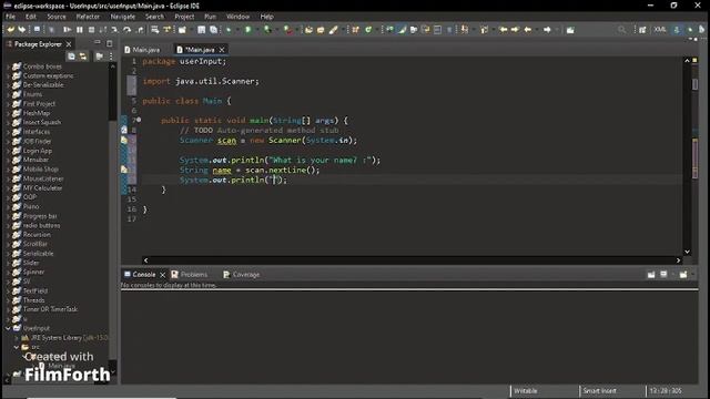 Learning Java #4(User input) смотреть онлайн