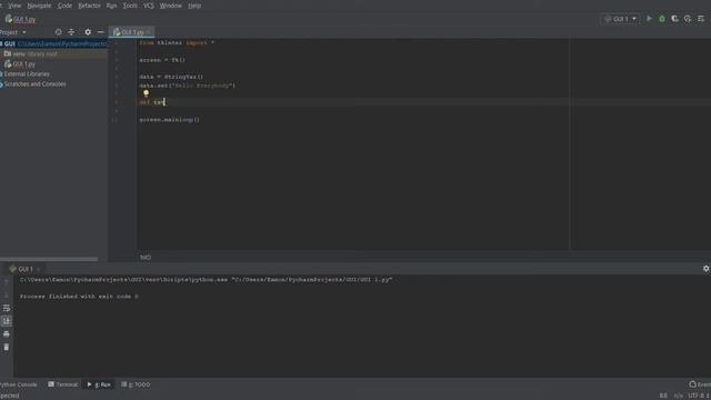Python GUI Labels with Variables смотреть онлайн