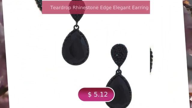 Achieve #FashionablyFit with Teardrop Rhinestone Earrings смотреть онлайн