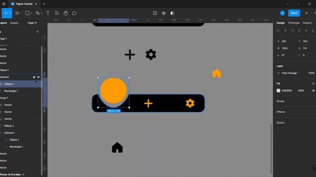 #6 How to make Navigation Bar for mobile screen using Figma смотреть онлайн