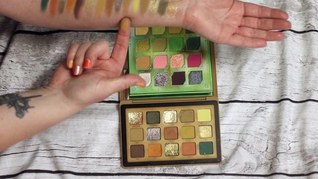 Natasha Denona Yucca Palette COMPARISON SWATCHES! ...Is This Palette Dupeable?