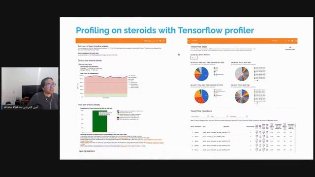 Profiling your machine learning model with Tensorflow and Tensorboard (Amine Kerkeni) смотреть онлайн