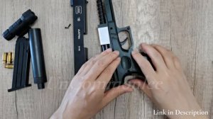 Glock Shell Ejection Soft Bullet Pistol Toy Gun Disassembly 2021