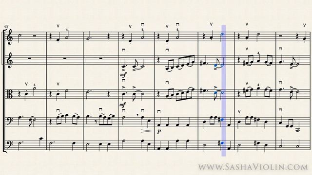 Conquistador. Music Score for String Orchestra. Play Along. Conquistador Orchestra. SashaViolin.com смотреть онлайн
