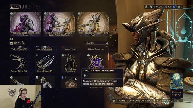 Get Saryn Prime Valkyr Prime Now! Prime Resurgence Warframe Event смотреть онлайн