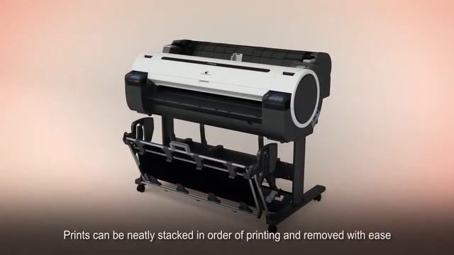 Широкоформатный принтер Canon iPF770 смотреть онлайн