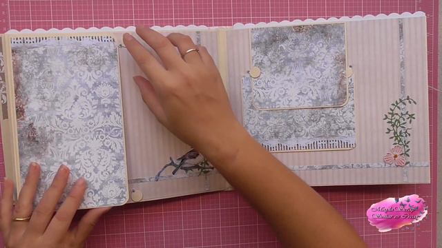 Álbum  De Boda Romántico, MaylaScrap.
