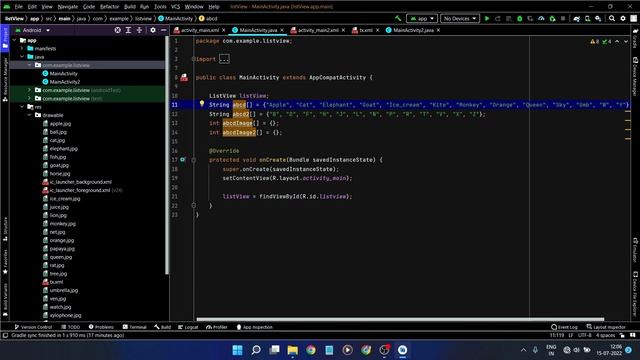 Listview Android Studio | Custom Listview Android Studio | Listview Android Studio Java | Basic ABC смотреть онлайн