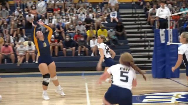 Highlights - Volleyball vs Milligan смотреть онлайн