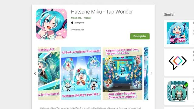 Hatsune Miku: Tap Wonder/Pre-Reg/Hypewatch смотреть онлайн