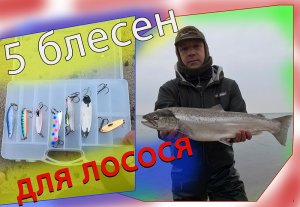 Мои приманки для лосося