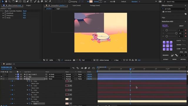 Motion Graphics tutorial | Turtle indented in shell смотреть онлайн