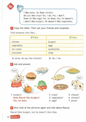 Учебник Спотлайт Быкова 3 класс стр. 44.