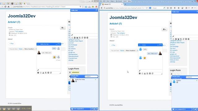 JChatSocial the Joomla help desk system and help desk chat - Joomla Extensions Store смотреть онлайн