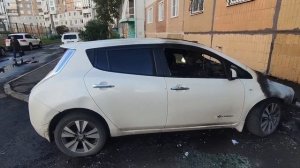 Ниссан лиф сгорел ❤️?