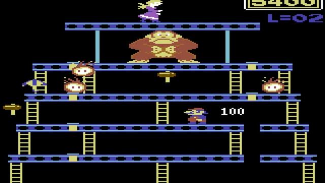 Donkey Kong Longplay (C64) [Atarisoft] [50 FPS]