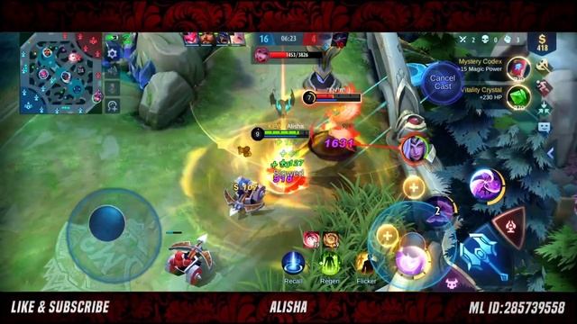 KEWL SQUAD TRIO GODS + ALL SUPREME=??? │TOP GLOBAL ALICE GAMEPLAY-MLBB смотреть онлайн