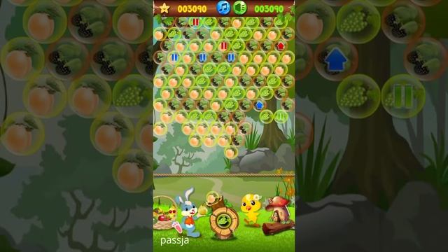 Review Game Fruit bubble shoot 2015 Gameplay Android смотреть онлайн