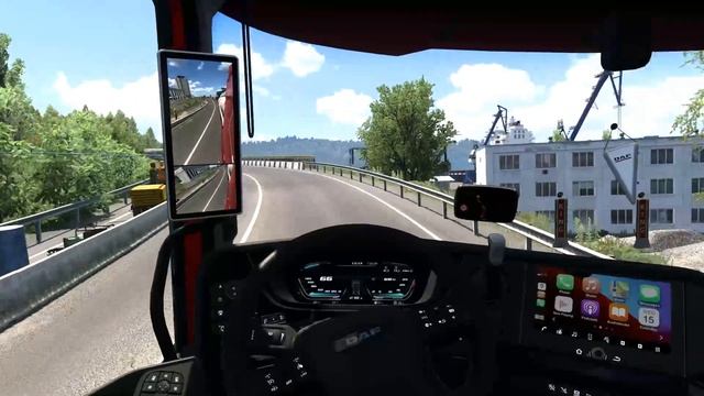 Euro Truck Simulator 2 mod / NEW DAF XG & XG+ REWORKED MOD- Kriechbaum Paccar MX13 sound for all DA смотреть онлайн