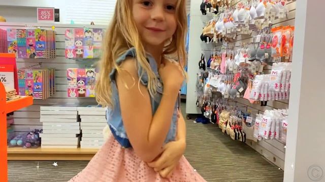 Nastya has grown a lot and dad is taking her to shopping смотреть онлайн