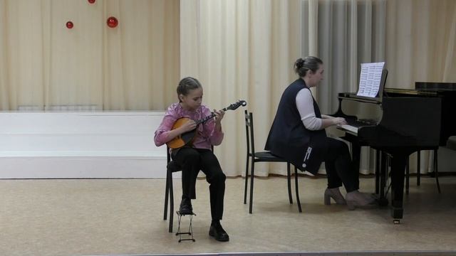 Таранина Елизавета, 4 класс, "Домра" смотреть онлайн