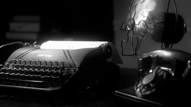 Film Noir Detective Office on a Rainy Night ⛈️ | ASMR | Smooth Ambience смотреть онлайн